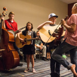 Kids jam room at World of Bluegrass 2015 - photo © Tara Linhardt