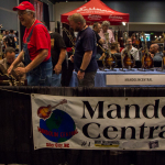 Crooked Road booth in the exhibit hall at World of Bluegrass 2015 - photo © Tara Linhardt