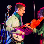 Jayme Stone's Lomax Project at Wide Open Bluegrass 2015 - photo by Tara Linhardt