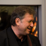 Jens Kruger at Wide Open Bluegrass 2015 - photo by Tara Linhardt