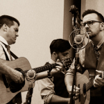 Surly Gentlemen showcasing at the Marriot Hotel at World of Bluegrass 2016 - photo © Tara Linhardt