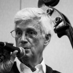 Tom Gray with Valerie Smith & Liberty Pike at World of Bluegrass 2016 - photo © Tara Linhardt