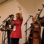 Valerie Smith & Liberty Pike at World of Bluegrass 2016 - photo © Tara Linhardt