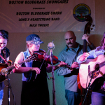 Gold Heart showcasing in the Marriott at World of Bluegrass 2016 - photo by Tara Linhardt