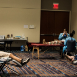 Free dental checkups at World of Bluegrass 2016 - photo by Tara Linhardt