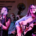 Gold Heart showcasing in the Marriott at World of Bluegrass 2016 - photo by Tara Linhardt