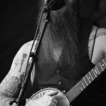 Cooper McBean with The Devil Makes Three at Telluride 2012 - photo © Jason Lombard