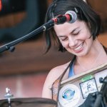 Bonnie Paine with Elephant Revival at Telluride 2013 - photo © Jason Lombard