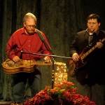 Vic Graves on the set of Christmas: The Mountain Way (June 2012) - photo by Penni McDaniel