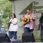 Blue Mafia at the first Tippecanoe & Bluegrass Too festival in Lafayette, IN