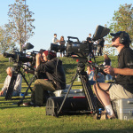 Music City Roots shooting the Travelin\' McCourys at Cumberland Park (9/23/12) - photo by Woody Edwards