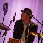 Mike Ashworth with Steep Canyon Rangers at Wide Open Bluegrass 2015 - photo © Todd Powers