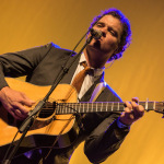 Woody Platt with Steep Canyon Rangers at Wide Open Bluegrass 2015 - photo © Todd Powers