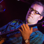 Kyle Triplett with The Bankesters at Wide Open Bluegrass 2015 - photo © Todd Powers