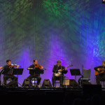 Kruger Brothers with Contras Quartet at Wide Open Bluegrass 2015 - photo © Todd Powers
