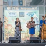 The Burie Family at 2014 Wide Open Bluegrass - photo © Todd Powers