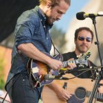 Jake Jolliff with Yonder Mountain String Band at the 2014 Wide Open Bluegrass Festival in Raleigh, NC - photo ©Todd Powers
