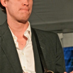 Phil Barker with Town Mountain in Norfolk, VA (4/26/12) - photo by Woody Edwards