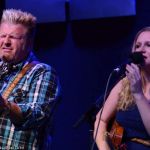 Jr. Williams and Kati Penn Williams with Newtown at World of Bluegrass 2014 (9/30/14) - photo by Bill Warren
