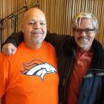 Phil Leadbetter and John Cowan during tracking for The Next Move