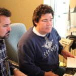 Steve Thomas and Marty Raybon during tracking for The Next Move