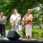 Jim and Valerie Gabehart perform at the 2012 Vandalia Gathering - photo by Sandy Green