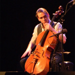 Nat Smith with Sarah Jarosz at The Ryman (June 21, 2012) - photo by Daniel Mullins