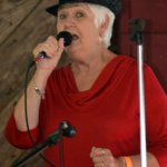 MC Jo Odom at Roscoe Canady Memorial Bluegrass Festival - photo © Bill Warren