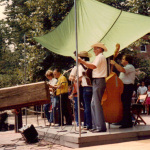 WAMU's Gary Henderson Plays Bass with Charlie Smith & Potomac Valley Boys on C&O Canal in Georgetown