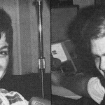 Katy Daley and Gary Henderson program guide photos, circa 1975