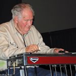 Chubby Howard on steel with The Malpass Brothers at the 2016 Fall SOIMF - photo © Bill Warren