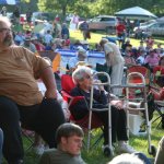 Oldest festival attendee at the 2013 Wayne Henderson Festival at 103 - photo by Andy Garrigue