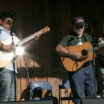 Lucas White and Wayne Henderson at the 2013 Wayne Henderson Festival - photo by Andy Garrigue