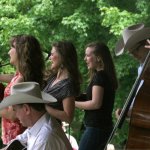 The Quebe Sisters at the 2013 Wayne Henderson Festival - photo by Andy Garrigue