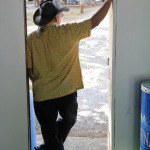 MC Jimmy Handy at Wayside Bluegrass Festival (July 2012) - photo © Laura Tate Photography