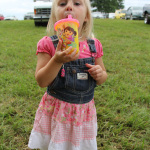 Enjoying a cool drink at Wayside Bluegrass Festival (July 2012) - photo © Laura Tate Photography