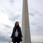 Sierra Hull at the Washington Monument