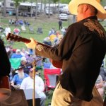Steve Dowdy with The Bluegrass Brothers at the Willow Oak Festival (April 2013) - photo by Laura Tate Photography