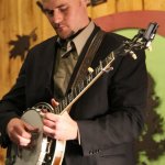 Jason Davis with Junior Sisk at the Willow Oak Festival (April 2013) - photo by Laura Tate Photography