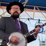 Paul Harrigill with Flatt Lonesome at Wide Open Bluegrass 2016 - photo © Tara Linhardt