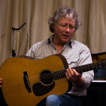 Jack Lawrence at Tony Williamson's Vintage Instrument Tasting at Wide Open Bluegrass 2016 - photo © Tara Linhardt