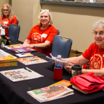 Volunteers helped make this event possible and a success at Wide Open Bluegrass 2016 - photo © Tara Linhardt