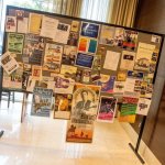 Bulletin board at 2014 Wide Open Bluegrass - photo by Todd Powers