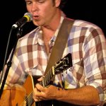 Woody Platt with Steep Canyon Rangers at the Lincoln Theater during World of Bluegrass 2013 - photo by Woody Edwards