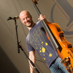 Ben Kaufman with Yonder Mountain String Band at The Ryman (July 3, 2014) - photo by Todd Powers