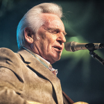Del McCoury at Marathon Music in Nashville (1/24/14) - photo © Todd Powers
