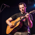 Andy Falco with The Travelin McCourys at Marathon Music in Nashville (1/24/14) - photo © Todd Powers