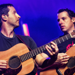 Adam Aijala and Andy Falco at Marathon Music in Nashville (1/24/14) - photo © Todd Powers