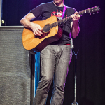 Andy Falco with The Travelin McCourys at Marathon Music in Nashville (1/24/14) - photo © Todd Powers