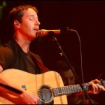 Adam Aijala with Yonder Mountain String Band in Charlottesville (2/11/14) - photo © G. Milo Farineau